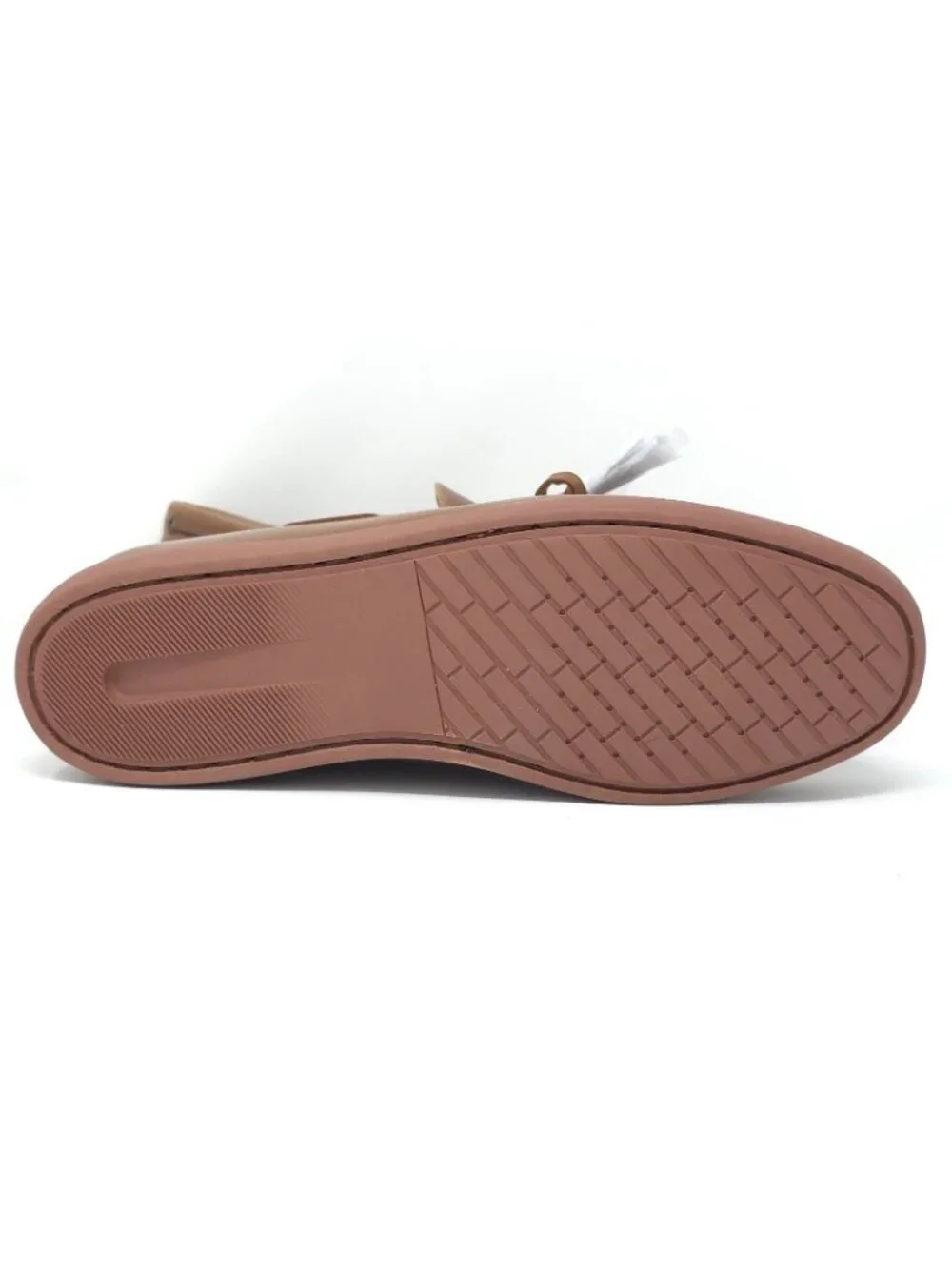 New Club Room Sean Cognac Leather Boat Shoes Slip-On Men’s 9M